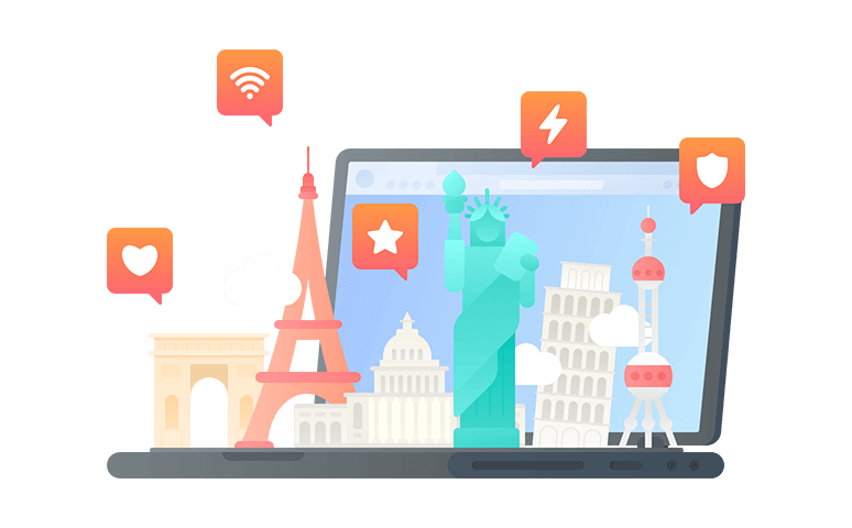 在法属圭亚那连接到中国的代理 - 返华VPN